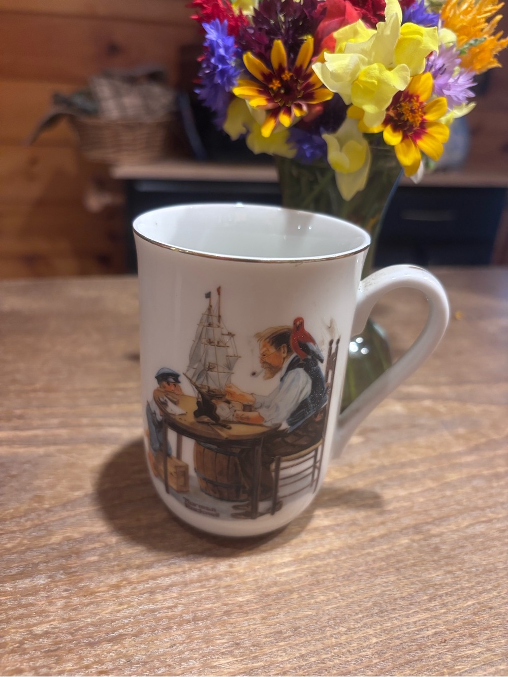 Norman Rockwell 1982 “For a Good Boy” Mug